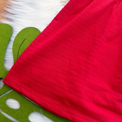 Vestido Ana Bola com Três Laços - Vermelho
